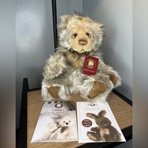 Charlie Bears “Bumble Bee” Jointed Plush